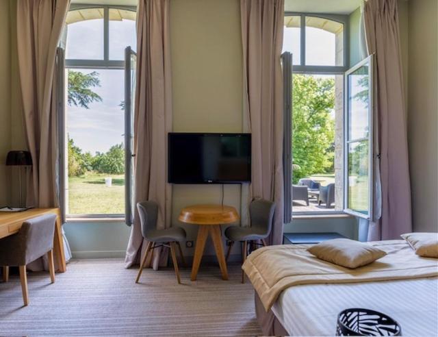 Hotel Et Spa Du Chateau 라고르 외부 사진